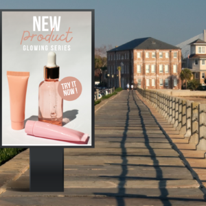 Billboard Mockup Canva Template, Advertising Mockup, Branding Mockup, Digital Billboard, Outdoor Poster Outdoor Billboard Urban Sign Signage