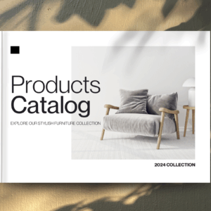 Landscape Brochure Magazine Mockup, Canva Template, A4 Landscape Mock up, Print Mockup, Brochure Display Design, Product Catalogue Mockup